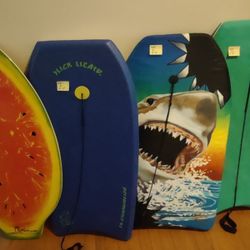 Boogie Boards And Skim Board $15 For All Or $5 Each