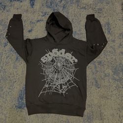 Sp5der OG Web Hoodie – Black, Size Small – Authentic Streetwear