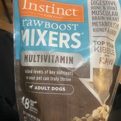 Instinct Raw Boost Mixers Multivitamins Adult Dogs 