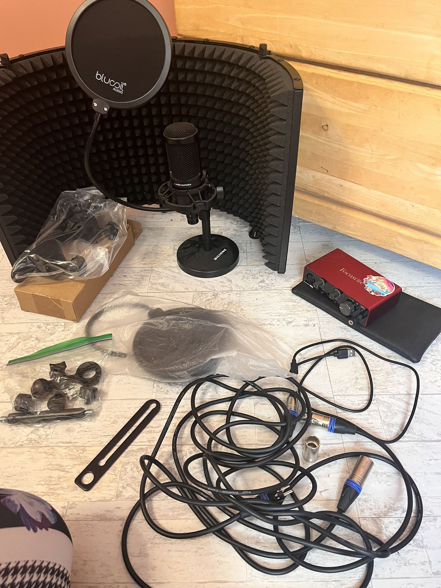 Audio recording equipment