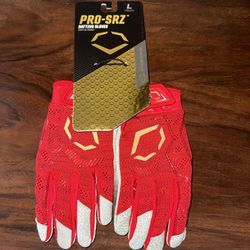 Pro-Srz Batting gloves Youth L/Red