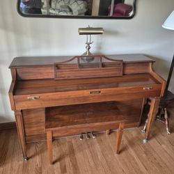 Baldwin Wooden Piano Antique 
