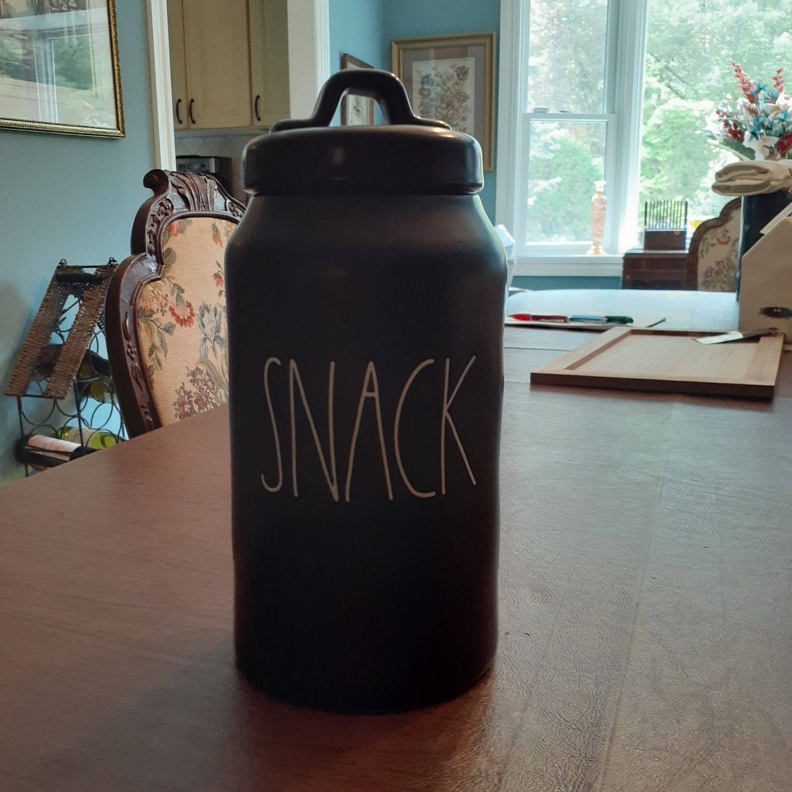 Rae Dunn Snack Canister