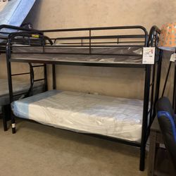 Twin Over Twin Bunk Bed 