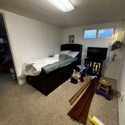 Twin Bed Frame With Dresser