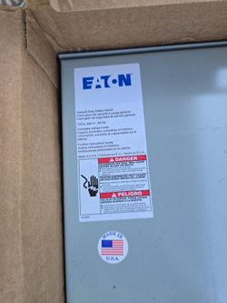 100amp eaton disconnect