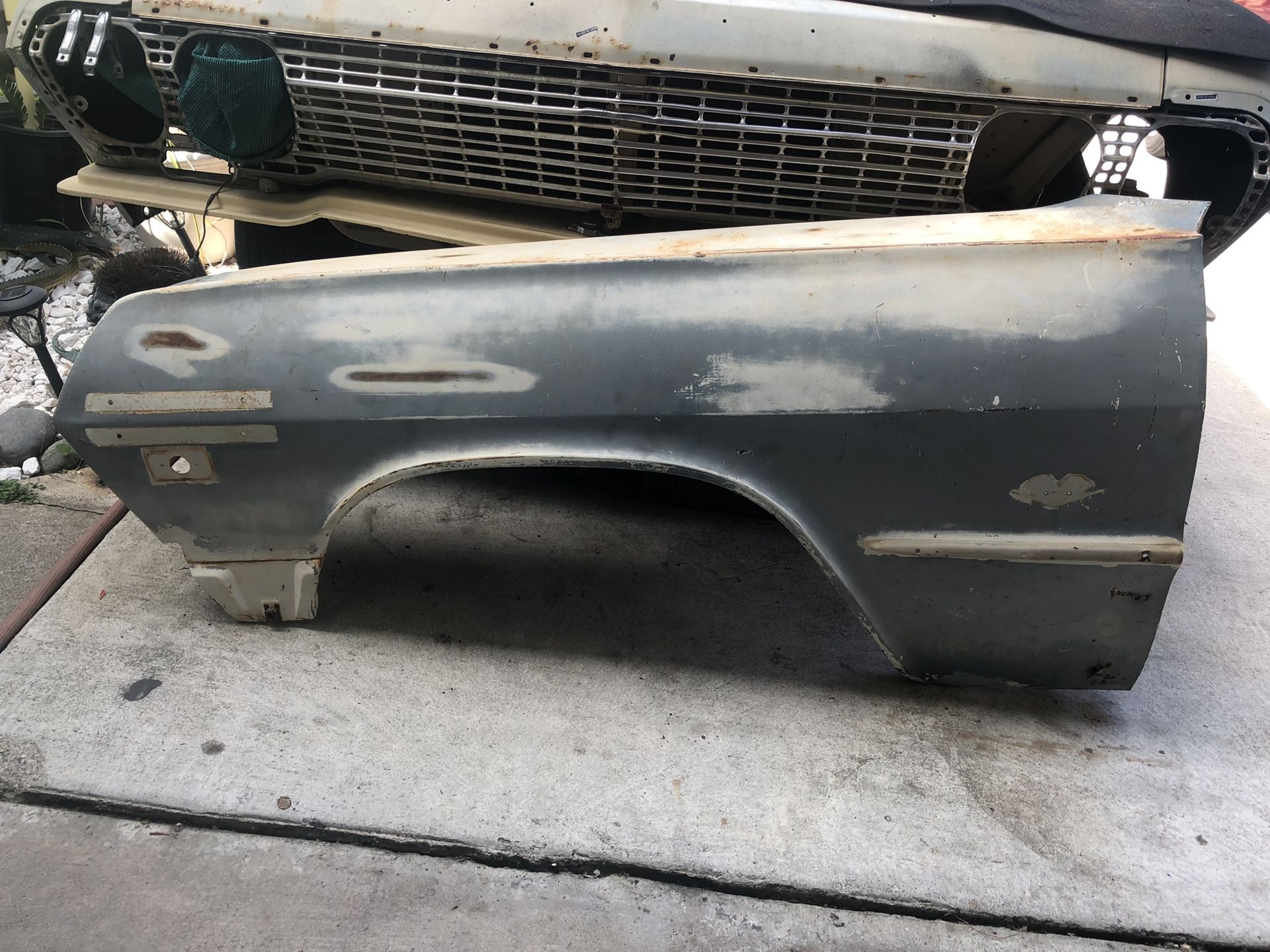 1963 Impala left fender
