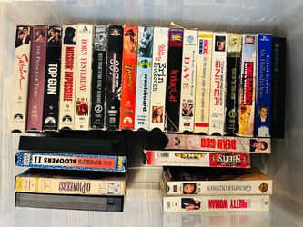 VHS tapes $30 OBO