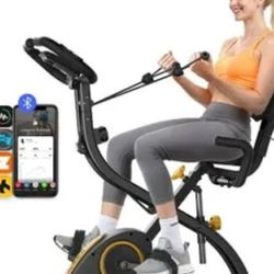 Upright Roll And Ride Exerciser Bike