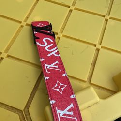 Supreme LV Belt Red
