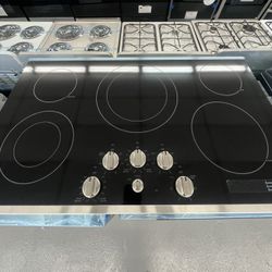 GE 36" Built-In Electric Cooktop