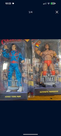 Black card coliseum collection wwe honky talk man and ultimate warriors