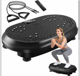 $60 OBO HVX VIBRATION PLATE EXERCISE MACHINE – HOME FITNESS! Brand new in box !!