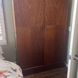 1920 Mahogany Compactom Gentleman’s Wardrobe 