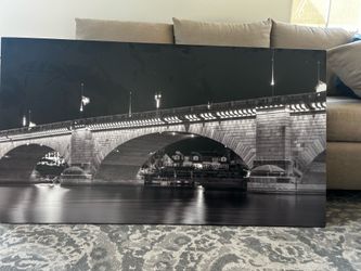 London Bridge canvas