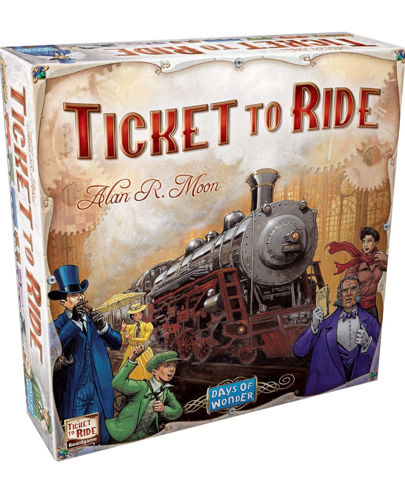 Ticket to Ride Board Game - Brand New still Shrink Wrapped / Family Strategy Game for Kids & Adults, Ages 8+, 2-5 Players, 30-60 Minut