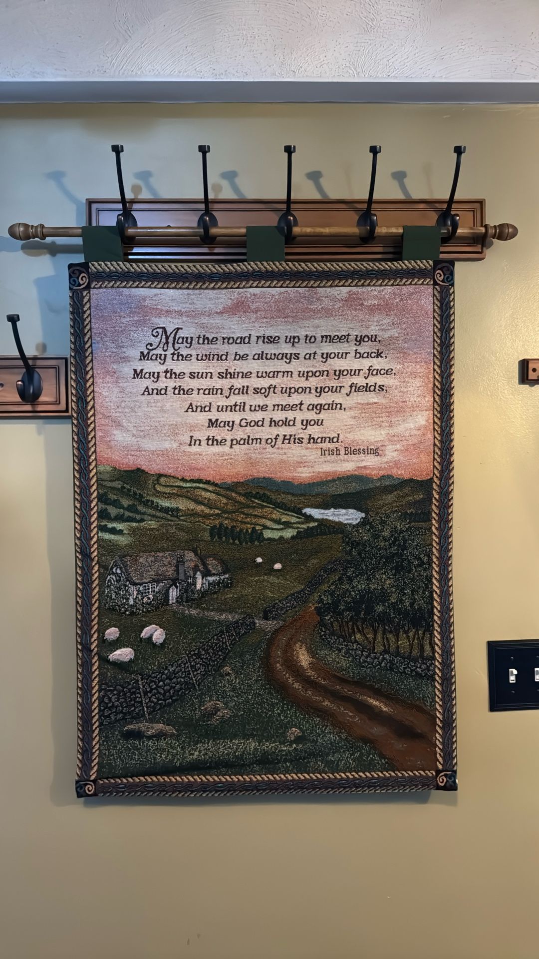 Irish Prayer Tapestry