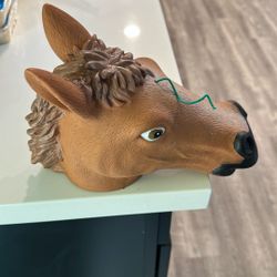 Horse Head Squirrel Feeder