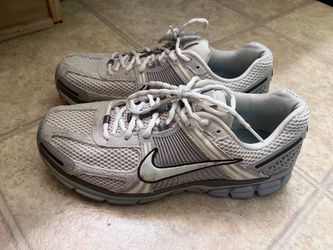 Gray Nike shoes