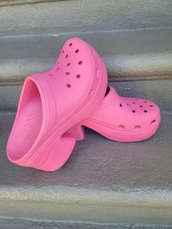 Crocs Classic Platform Clogs Pink size 9-11