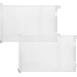 2-Pack Retractable Baby Gate for Stairs-33”Height, Expands up to 55”Width-Safety Gate