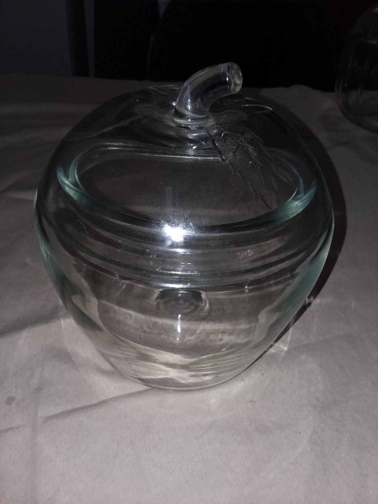 Glass Apple Storage Container