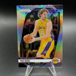 Paul Gasol 2024 Panini Prizm Silver Prizm