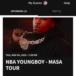 NBA Youngboy Ticket 