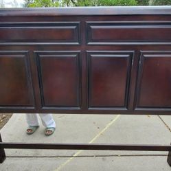 Cal King Sleigh Bed Frame