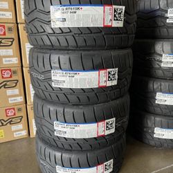 255/40/17 Falken Azenis RT615K+ Tires (Brand New Set of 4) Free Mount and Balance