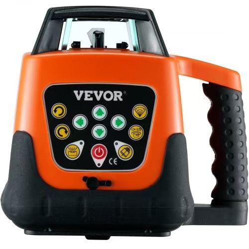 Laser Level, 2000ft, 360 Degree Self Leveling Green Cross Line Laser, 5 Rotation Speeds & 4 Scanning Angles Adjustment, IP66 Waterproof Remote Control