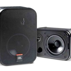 JBL C1PRO Two-Way Professional Compact Loudspeaker System - PAIR:: Black