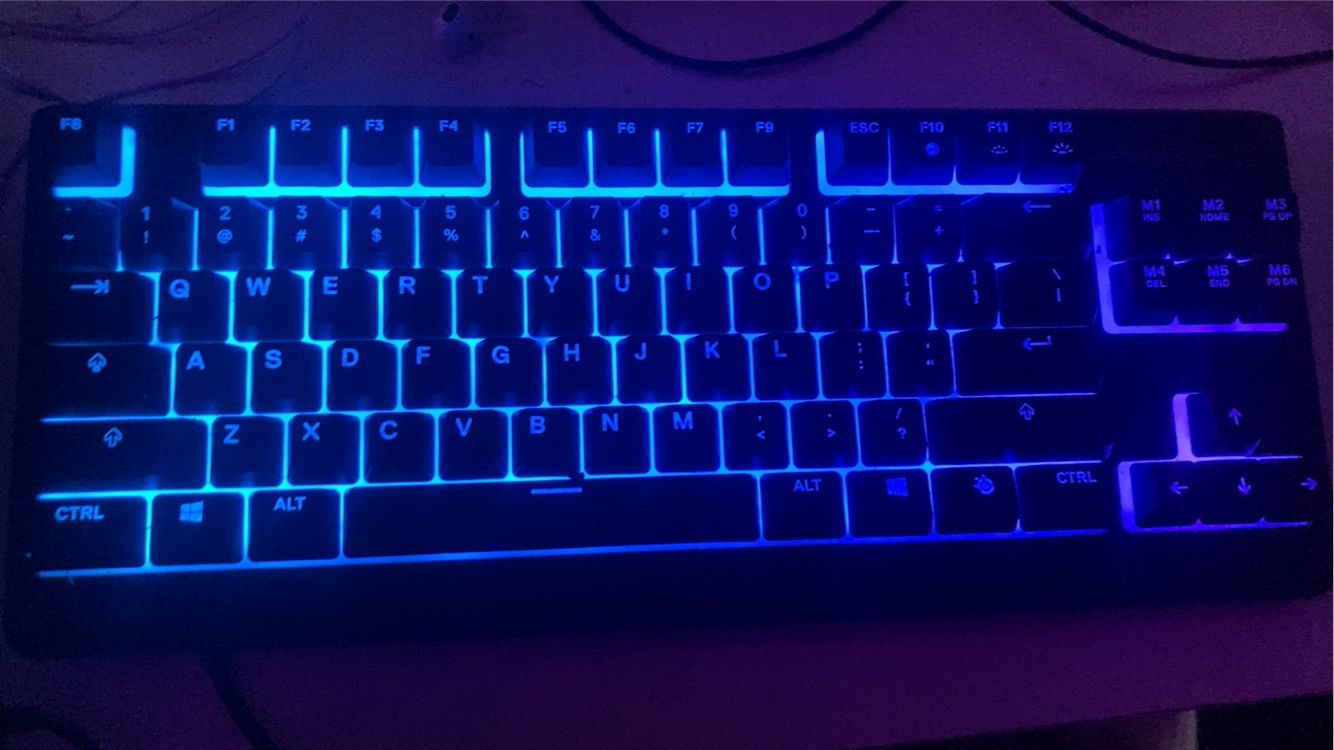 Steelseries Keyboard And Logistic Mouse