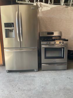 Refrigerator and Stove