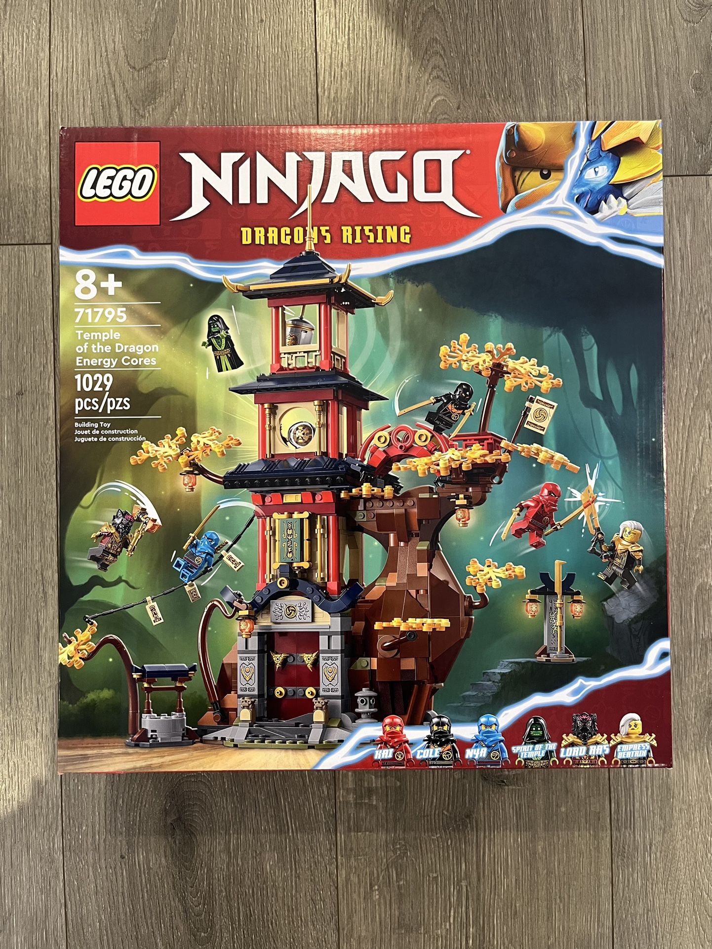New LEGO Ninjago Temple of the Dragon Energy Cores 71795