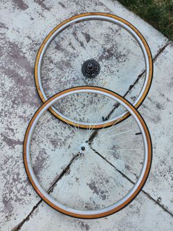 Bike Front+Rear Wheel+Tire Set 27" 630c