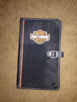 Harley Davidson folder new