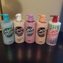 New VS Pump Lotions. Each