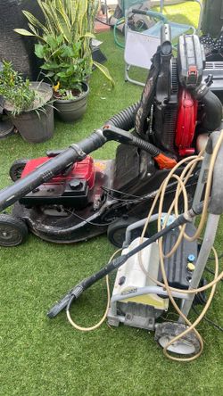 Mower Honda . Blower echo  and power wash