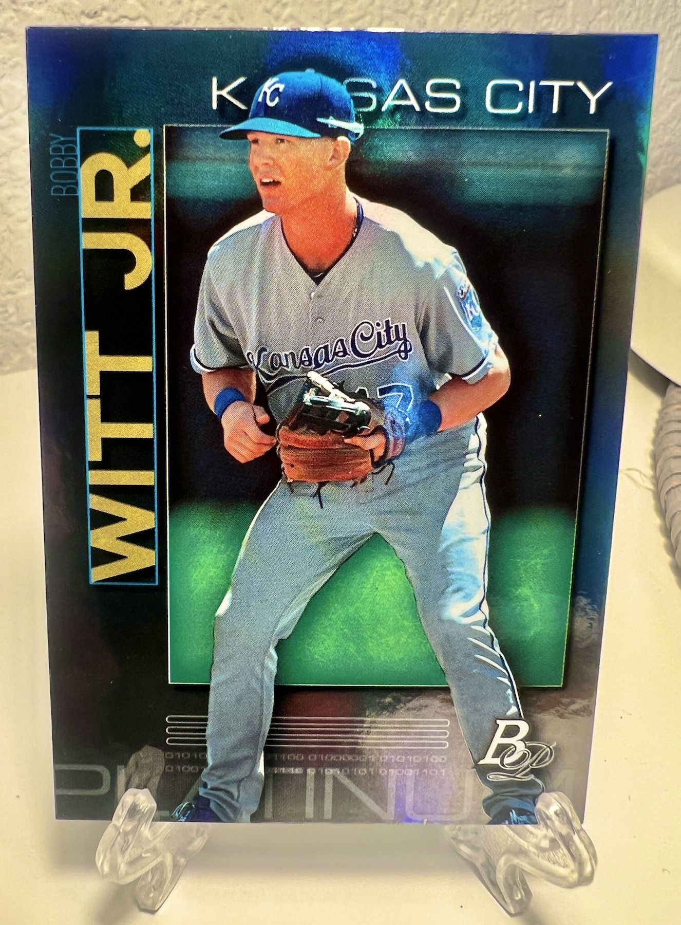 Bobby Witt 2020 Rookie Royals Bowman Platinum Refractor