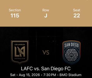 LAFC vs San Diego FC