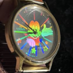 Vintage Lorus Mickey Watch 