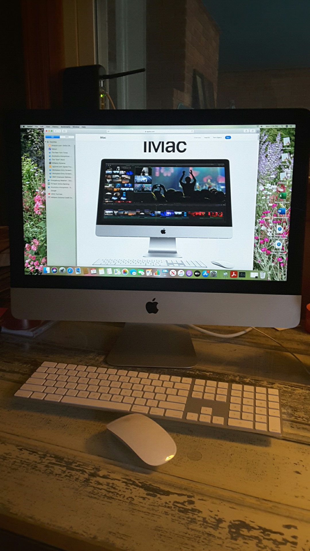 21.5" iMac newest model. Pick up only