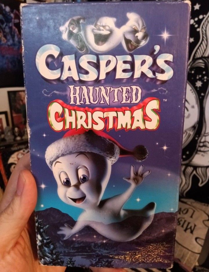 Caspers Haunted Christmas VHS