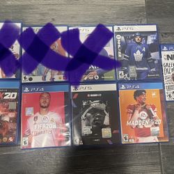 Ps5 &ps4 Used Games