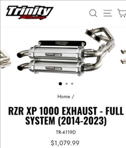 Full Trinity exhaust