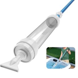 Spa Vacuum Compatible with 6250 Paradise Power - Self-Contained, No Pumping, Batteries - Picks up Rocks, Pennies, Beach Sand in Hot Tub, Above Ground 