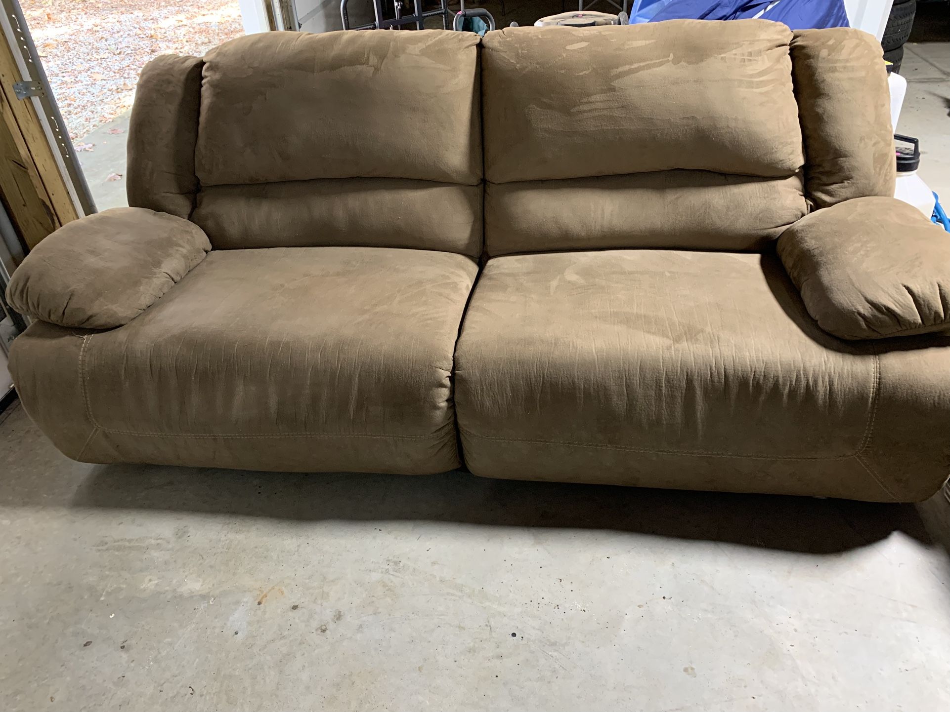 Ashley Full Size Couch - Recliners