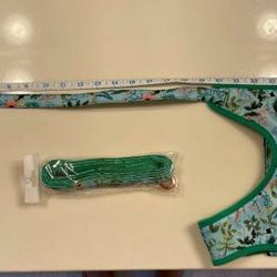 Dog Collar And Leash Fancy Lg