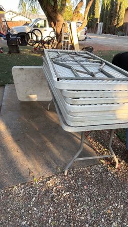 6ft long tables